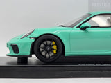 GT Spirit 2018 Porsche 911 GT3 (991.2) Coupe Mint Green GT550 1:18 - New