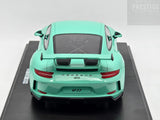GT Spirit 2018 Porsche 911 GT3 (991.2) Coupe Mint Green GT550 1:18 - New
