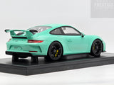 GT Spirit 2018 Porsche 911 GT3 (991.2) Coupe Mint Green GT550 1:18 - New