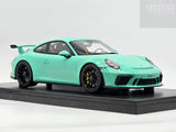 GT Spirit 2018 Porsche 911 GT3 (991.2) Coupe Mint Green GT550 1:18 - New