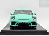 GT Spirit 2018 Porsche 911 GT3 (991.2) Coupe Mint Green GT550 1:18 - New