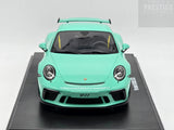 GT Spirit 2018 Porsche 911 GT3 (991.2) Coupe Mint Green GT550 1:18 - New