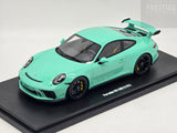 GT Spirit 2018 Porsche 911 GT3 (991.2) Coupe Mint Green GT550 1:18 - New