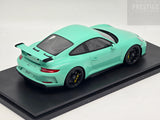 GT Spirit 2018 Porsche 911 GT3 (991.2) Coupe Mint Green GT550 1:18 - New