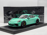 GT Spirit 2018 Porsche 911 GT3 (991.2) Coupe Mint Green GT550 1:18 - New