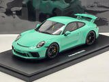 GT Spirit 2018 Porsche 911 GT3 (991.2) Coupe Mint Green GT550 1:18 - New