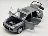 AUTOart Porsche Cayenne Turbo 9PA (955) Grey Metallic 78061 1:18 - Pre-owned