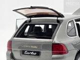 AUTOart Porsche Cayenne Turbo 9PA (955) Grey Metallic 78061 1:18 - Pre-owned