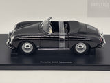 NOS AUTOart Porsche 356A Speedster European Version 77863 Black - 1:18 - New