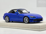 Eidolon 2020 Honda S2000 20th Anniversary AP2 Bermuda Blue Pearl w Roof's 1:18 - New