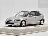 Eidolon / Make Up 1997 Honda Civic Type R EK9 Vouge Silver Metallic 1:18 - New