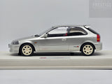 Eidolon / Make Up 1997 Honda Civic Type R EK9 Vouge Silver Metallic 1:18 - New