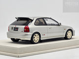 Eidolon / Make Up 1997 Honda Civic Type R EK9 Vouge Silver Metallic 1:18 - New