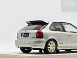 Eidolon / Make Up 1997 Honda Civic Type R EK9 Vouge Silver Metallic 1:18 - New
