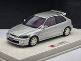 Eidolon / Make Up 1997 Honda Civic Type R EK9 Vouge Silver Metallic 1:18 - New
