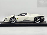 BBR Ferrari Daytona SP3 Icona Series Closed Roof Matt Italian White 5/24 1:18 - Preowned