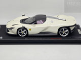 BBR Ferrari Daytona SP3 Icona Series Closed Roof Matt Italian White 5/24 1:18 - Preowned