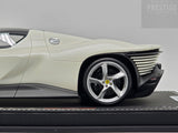 BBR Ferrari Daytona SP3 Icona Series Closed Roof Matt Italian White 5/24 1:18 - Preowned