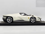 BBR Ferrari Daytona SP3 Icona Series Closed Roof Matt Italian White 5/24 1:18 - Preowned