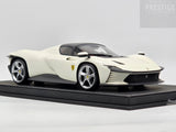 BBR Ferrari Daytona SP3 Icona Series Closed Roof Matt Italian White 5/24 1:18 - Preowned