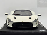 BBR Ferrari Daytona SP3 Icona Series Closed Roof Matt Italian White 5/24 1:18 - Preowned
