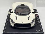 BBR Ferrari Daytona SP3 Icona Series Closed Roof Matt Italian White 5/24 1:18 - Preowned