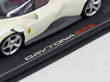 BBR Ferrari Daytona SP3 Icona Series Closed Roof Matt Italian White 5/24 1:18 - Preowned