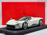 BBR Ferrari Daytona SP3 Icona Series Closed Roof Matt Italian White 5/24 1:18 - Preowned