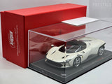 BBR Ferrari Daytona SP3 Icona Series Closed Roof Matt Italian White 5/24 1:18 - Preowned