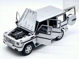 AUTOart 2012 Mercedes Benz G500 G-Wagon LWB Silver Metallic 1:18 - Pre-owned