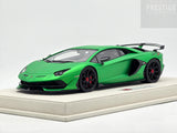 Make Up 2018 Lamborghini Aventador SVJ Matte Pearl Green / Carbon 1:18 - READ ***