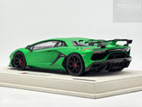 Make Up 2018 Lamborghini Aventador SVJ Matte Pearl Green / Carbon 1:18 - READ ***