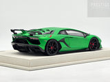 Make Up 2018 Lamborghini Aventador SVJ Matte Pearl Green / Carbon 1:18 - READ ***