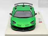 Make Up 2018 Lamborghini Aventador SVJ Matte Pearl Green / Carbon 1:18 - READ ***