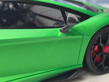 Make Up 2018 Lamborghini Aventador SVJ Matte Pearl Green / Carbon 1:18 - READ ***