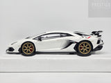 AUTOart 2018 Lamborghini Aventador SVJ Bianco Asopo Pearl White 1:18 - New