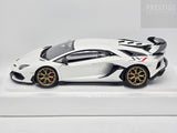 AUTOart 2018 Lamborghini Aventador SVJ Bianco Asopo Pearl White 1:18 - New