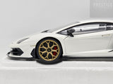 AUTOart 2018 Lamborghini Aventador SVJ Bianco Asopo Pearl White 1:18 - New