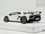 AUTOart 2018 Lamborghini Aventador SVJ Bianco Asopo Pearl White 1:18 - New