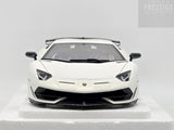AUTOart 2018 Lamborghini Aventador SVJ Bianco Asopo Pearl White 1:18 - New