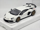 AUTOart 2018 Lamborghini Aventador SVJ Bianco Asopo Pearl White 1:18 - New