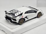 AUTOart 2018 Lamborghini Aventador SVJ Bianco Asopo Pearl White 1:18 - New