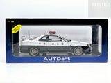 AUTOart Nissan Skyline R34 GT-R Police Car Saitama Kenkei 806 1:18 - Preowned