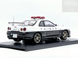 AUTOart Nissan Skyline R34 GT-R Police Car Saitama Kenkei 806 1:18 - Preowned