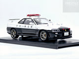 AUTOart Nissan Skyline R34 GT-R Police Car Saitama Kenkei 806 1:18 - Preowned