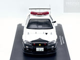 AUTOart Nissan Skyline R34 GT-R Police Car Saitama Kenkei 806 1:18 - Preowned