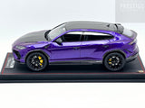 MR Collection 2022 Lamborghini Urus Performante Viola Mithras Purple 1:18 - Preowned
