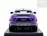 MR Collection 2022 Lamborghini Urus Performante Viola Mithras Purple 1:18 - Preowned