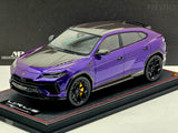 MR Collection 2022 Lamborghini Urus Performante Viola Mithras Purple 1:18 - Preowned