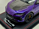 MR Collection 2022 Lamborghini Urus Performante Viola Mithras Purple 1:18 - Preowned